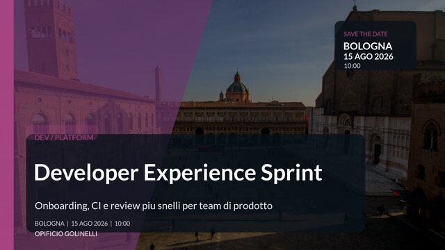 Developer Experience Sprint