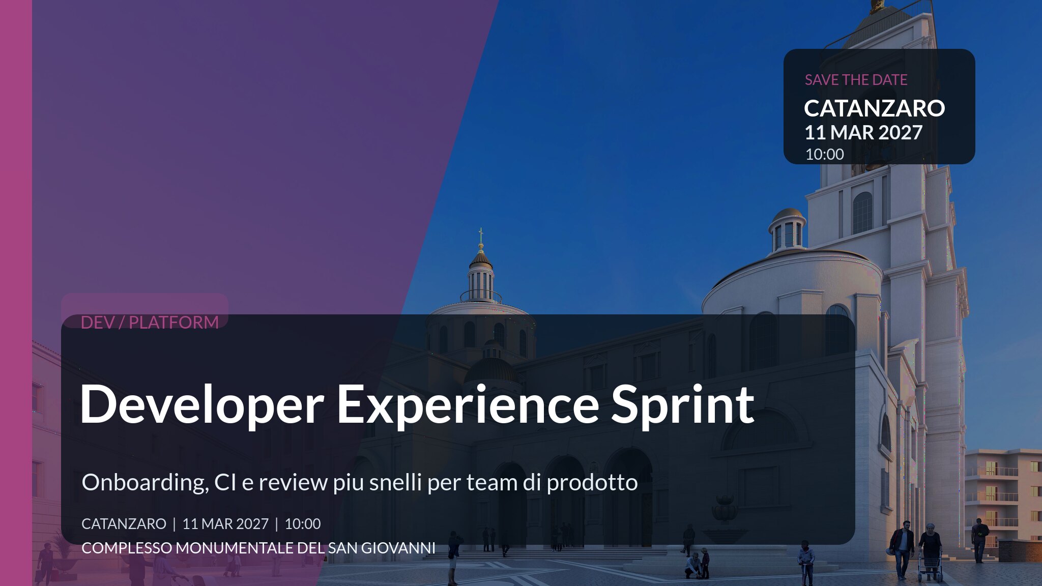 Developer Experience Sprint