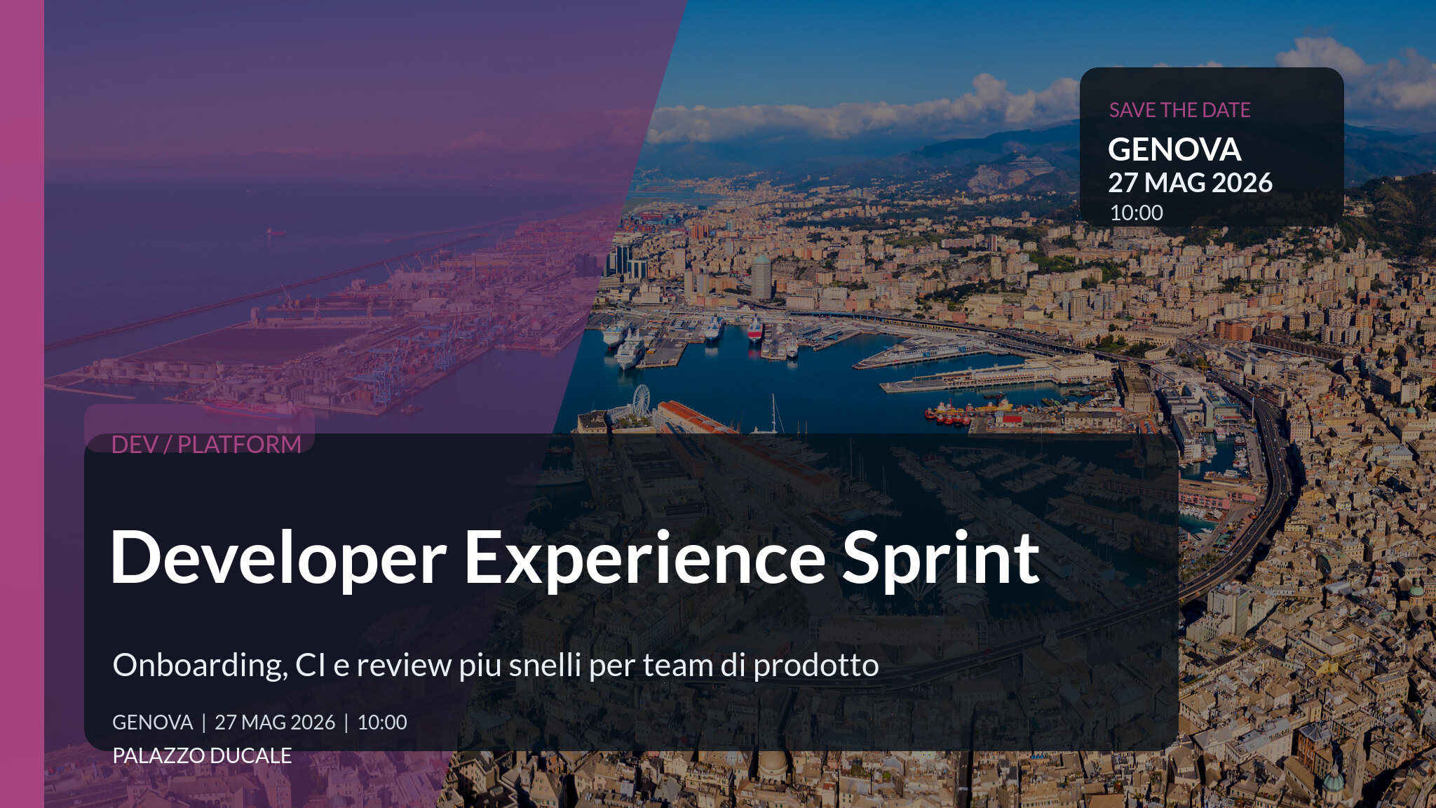 Developer Experience Sprint