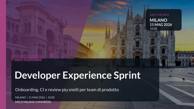 Developer Experience Sprint