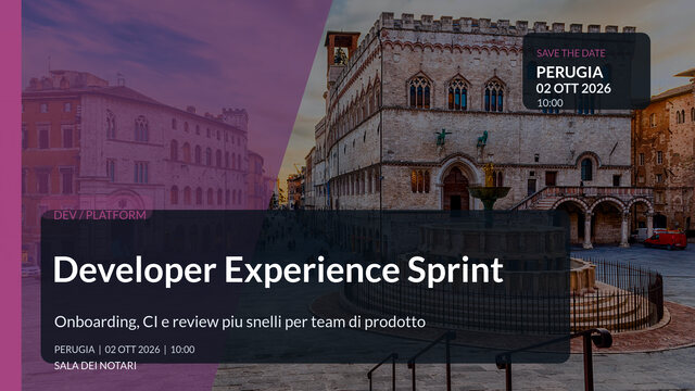 Developer Experience Sprint