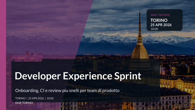 Developer Experience Sprint
