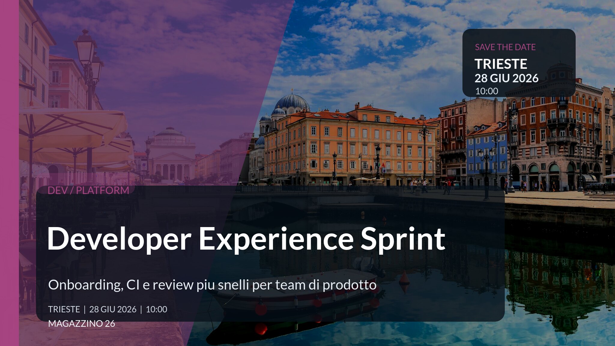 Developer Experience Sprint