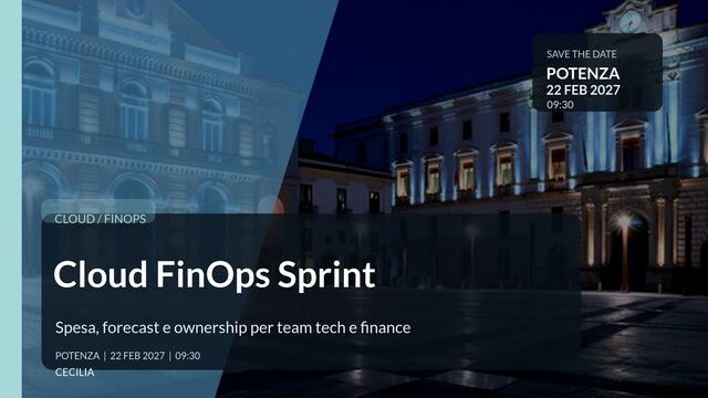Cloud FinOps Sprint