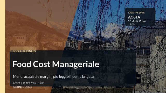 Food Cost Manageriale