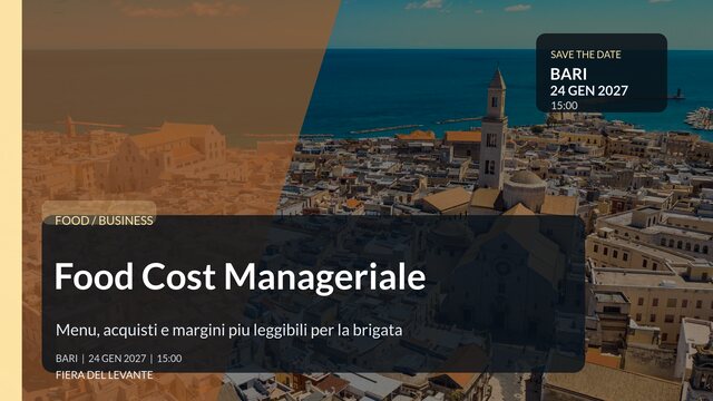 Food Cost Manageriale
