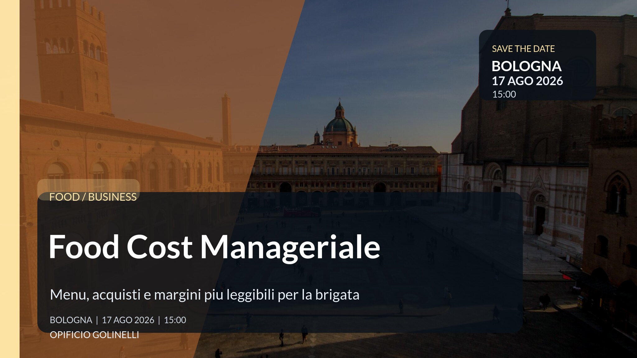 Food Cost Manageriale