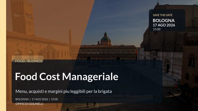 Food Cost Manageriale