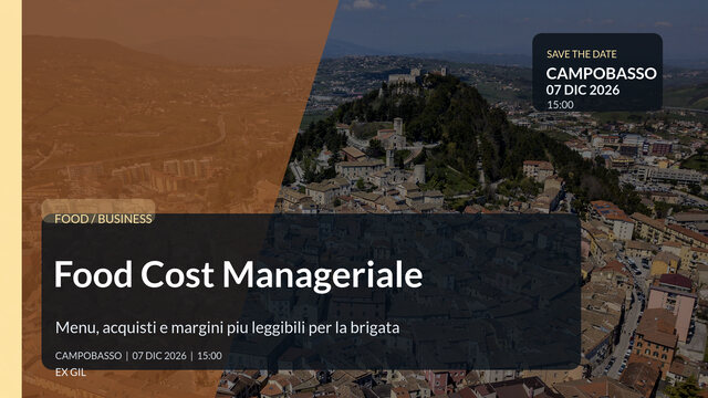 Food Cost Manageriale