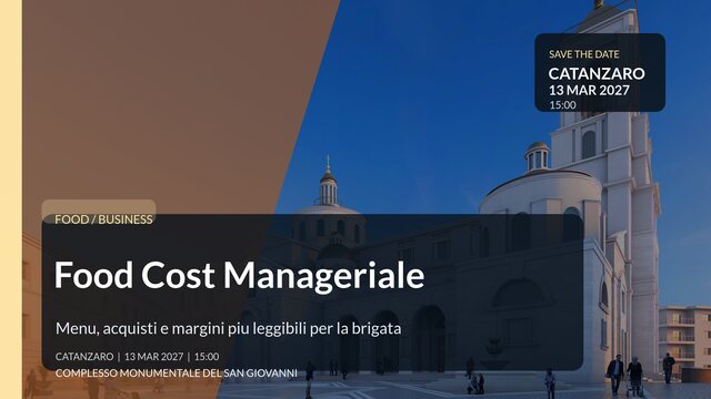 Food Cost Manageriale