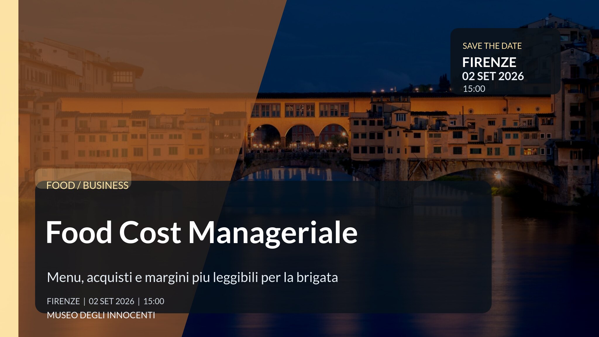 Food Cost Manageriale