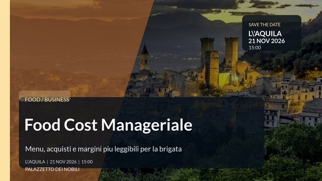 Food Cost Manageriale