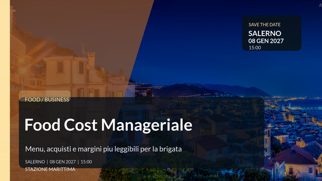 Food Cost Manageriale