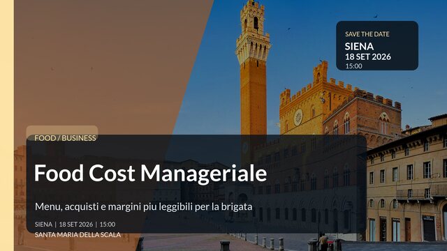 Food Cost Manageriale