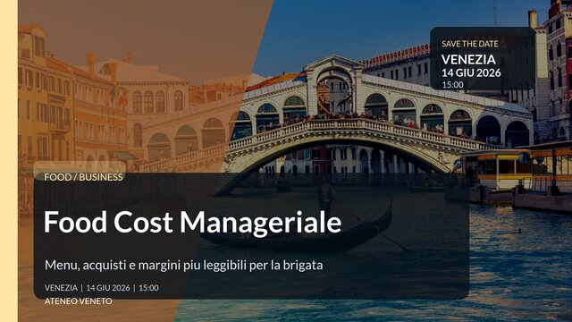 Food Cost Manageriale