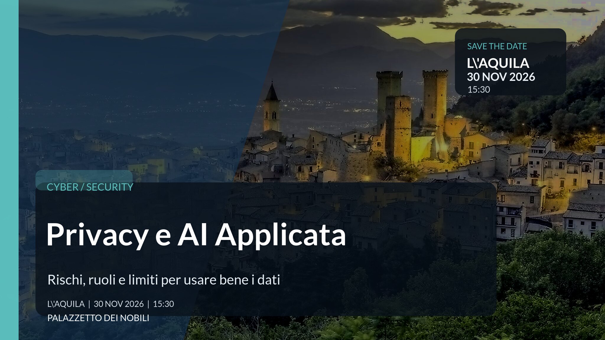 Privacy e AI Applicata