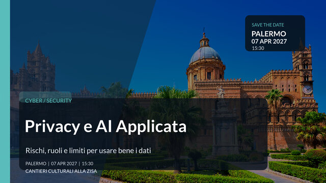 Privacy e AI Applicata