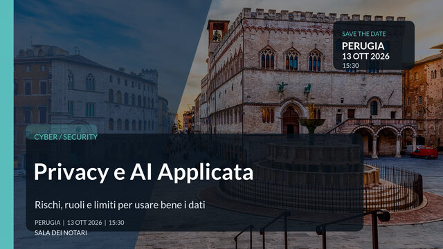 Privacy e AI Applicata