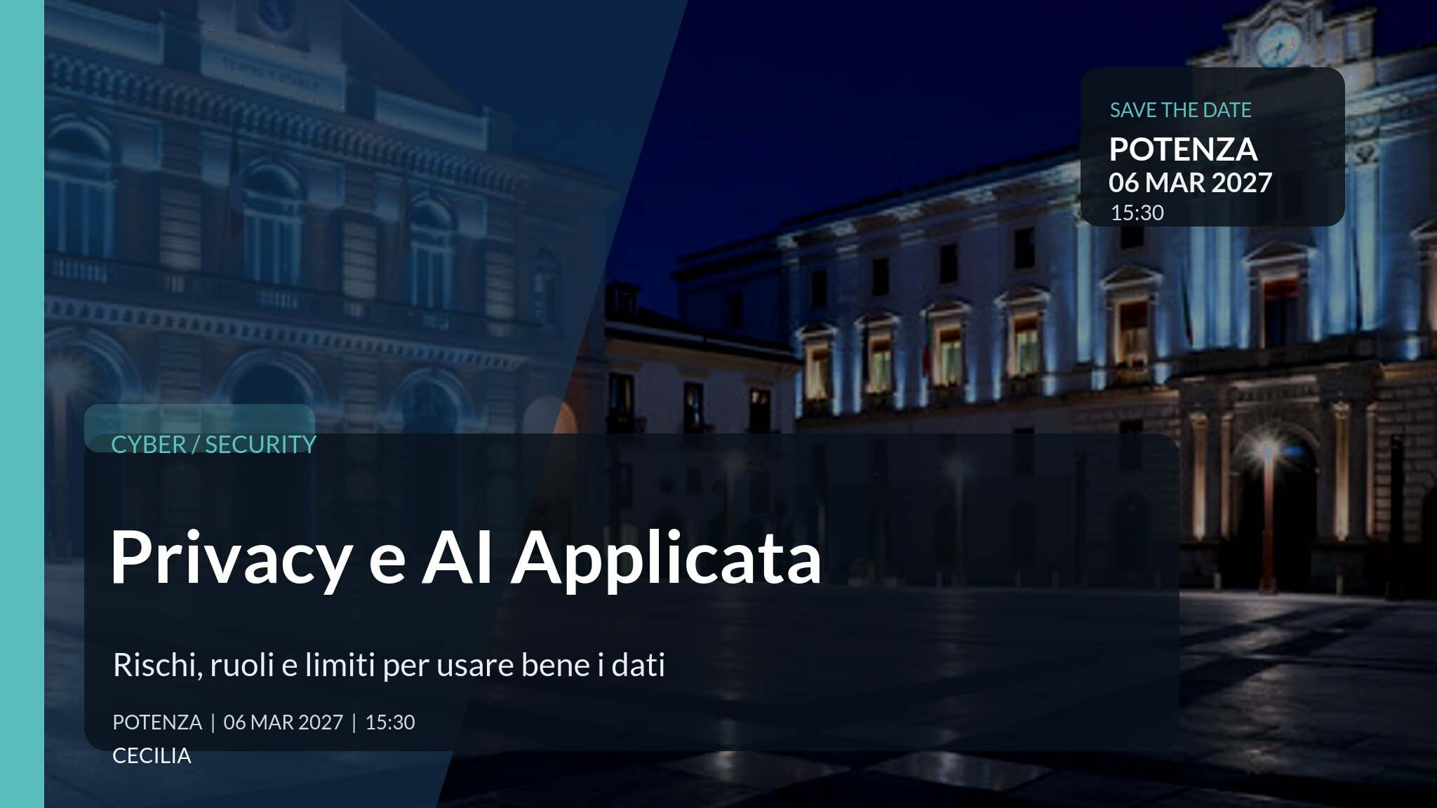 Privacy e AI Applicata