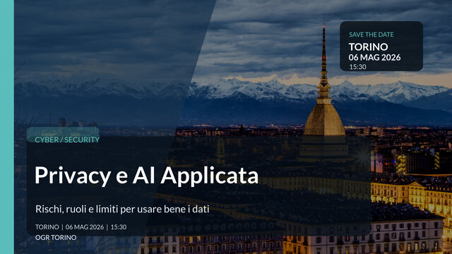 Privacy e AI Applicata