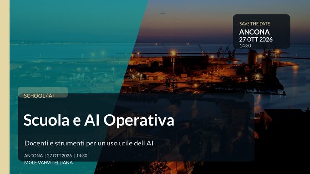 Scuola e AI Operativa