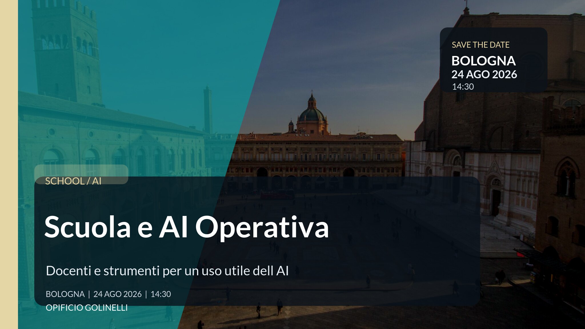 Scuola e AI Operativa