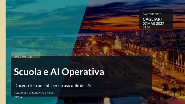 Scuola e AI Operativa