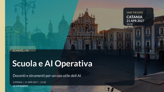 Scuola e AI Operativa