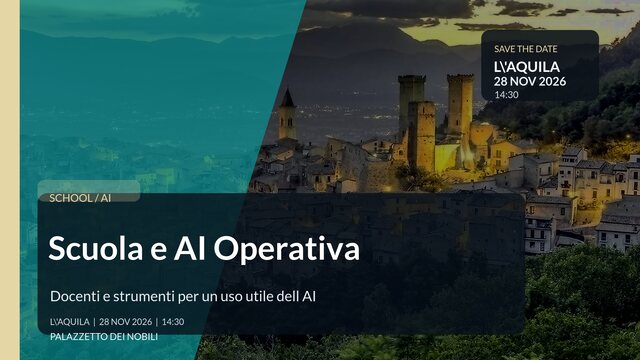 Scuola e AI Operativa