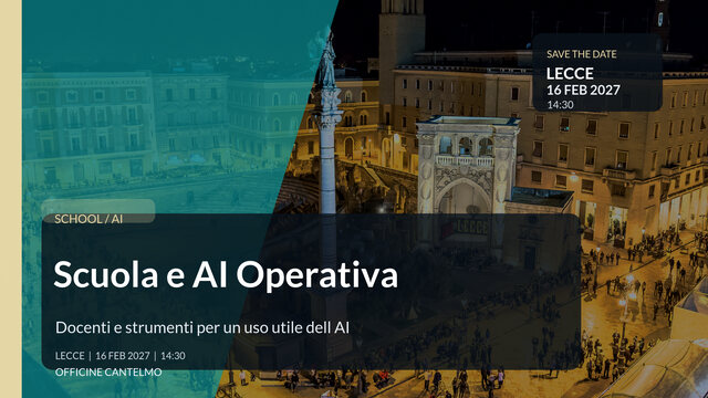 Scuola e AI Operativa