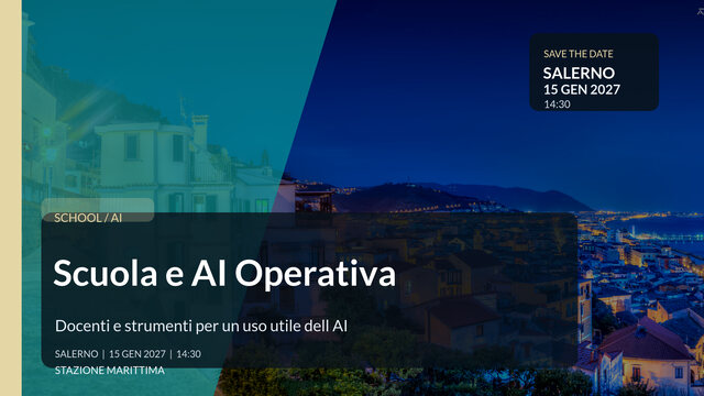 Scuola e AI Operativa