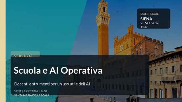 Scuola e AI Operativa