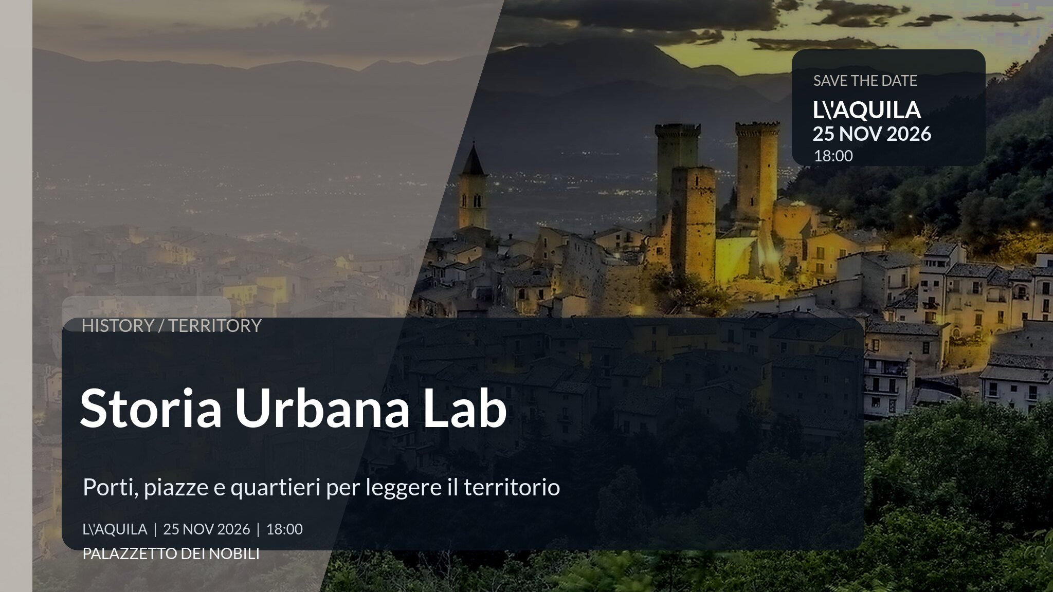 Storia Urbana Lab